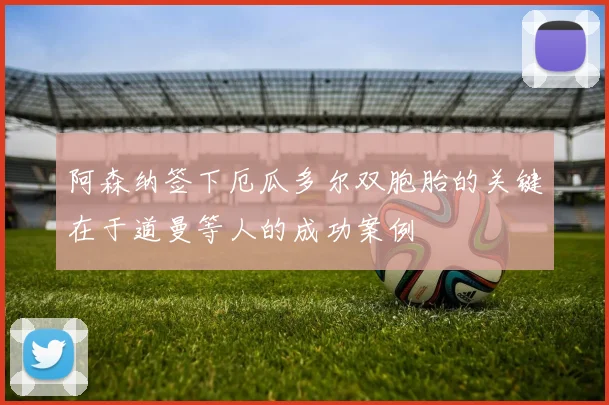 阿森纳签下厄瓜多尔双胞胎的关键在于道曼等人的成功案例
